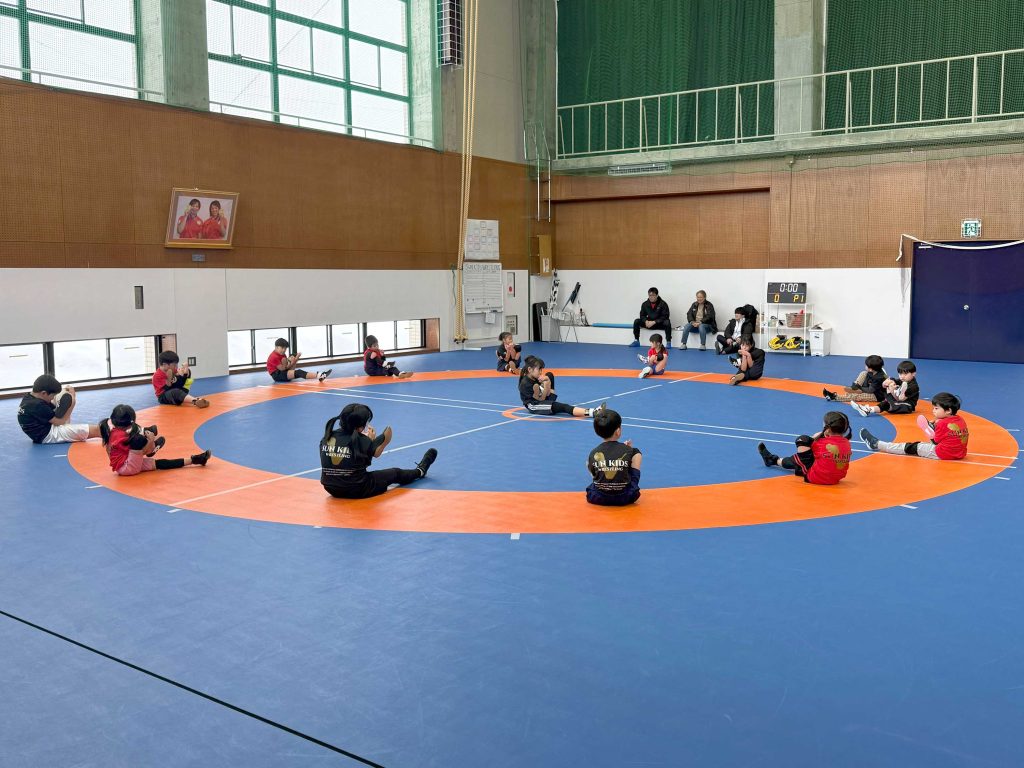 サンキッズ・レスリング　レスリング場