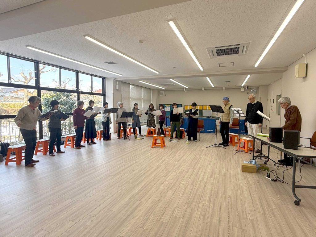 声楽アンサンブル　アカペラ　多目的室