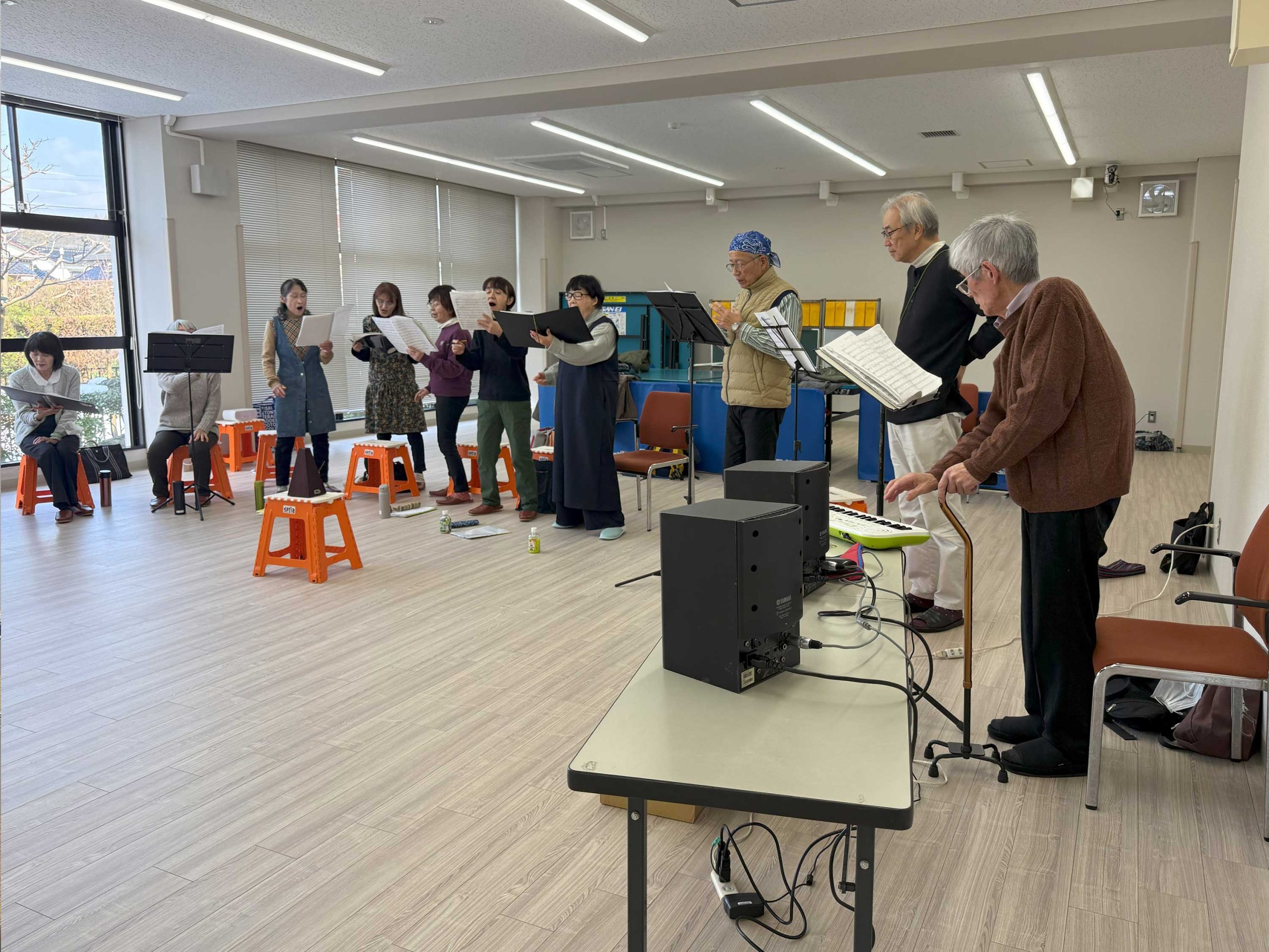 レッスル開催教室　声楽アンサンブルALBIREO　全体練習