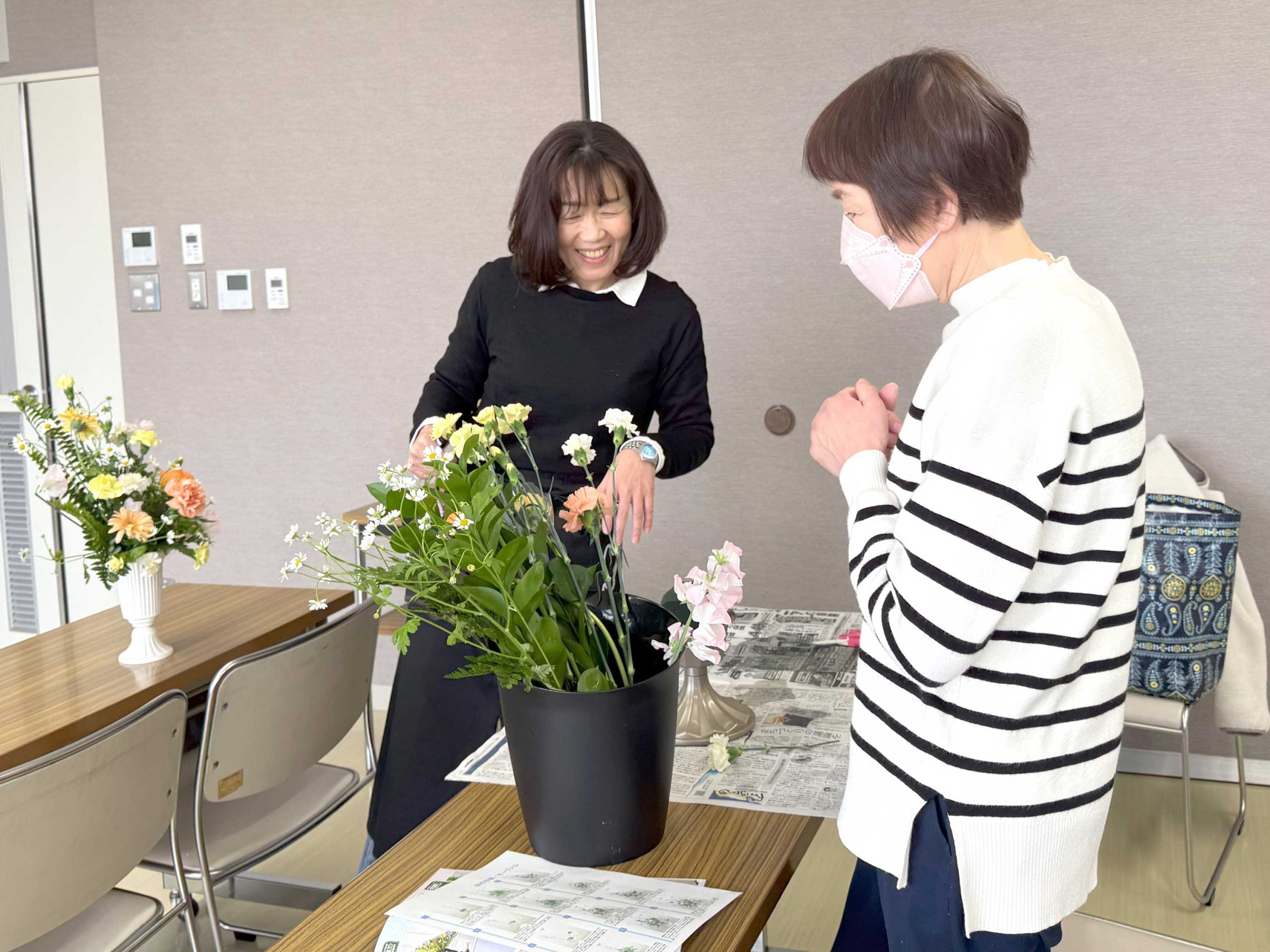 レッスル開催教室　フラワーアレンジメントin bloom　個人指導